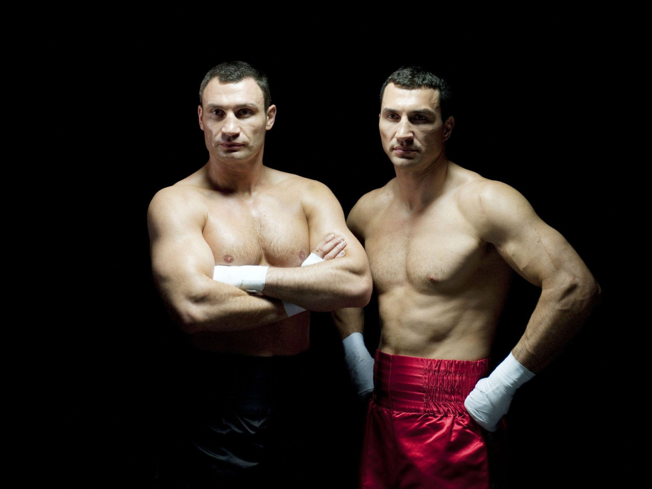 Скачать обои бокс, box, легенды, klitshko, братья кличко, раздел спорт в ра...