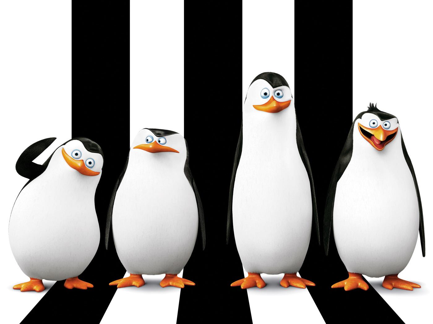 мультфильм, Рико, Skipper, Kowalski, Classified, Corporal, Penguins of Mada...