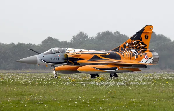 Картинка истребитель, аэродром, многоцелевой, Mirage 2000C, «Мираж» 2000C