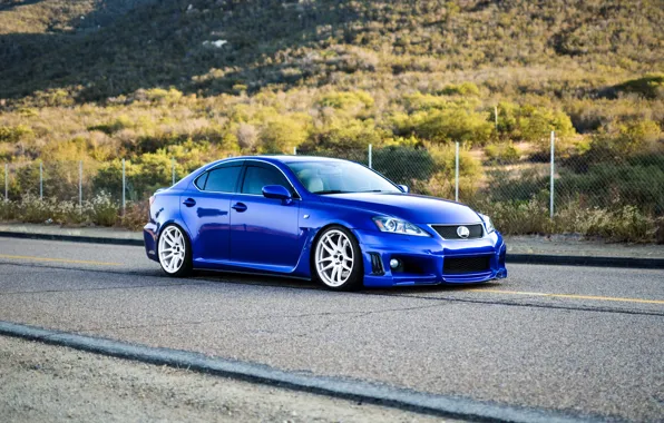 Картинка Lexus, road, blue