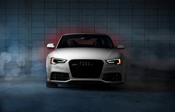 Картинка Audi, white, RS5, front
