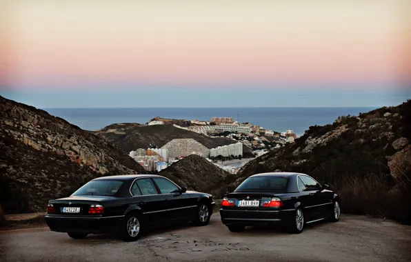 Картинка BMW, бумер, E46, E38, Bimmer, 750il