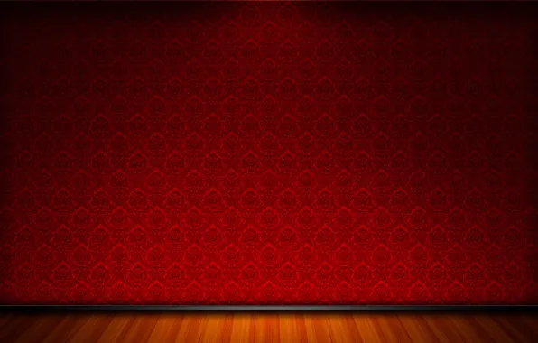 Картинка красный, фон, стена, стены, пол, текстуры