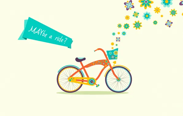 Картинка велосипед, май, may, maybe a ride
