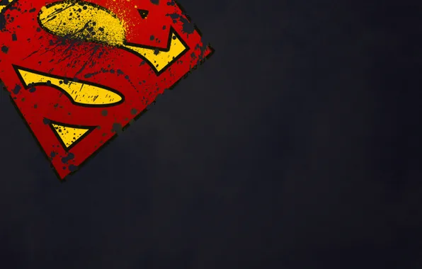 Картинка логотип, символ, superman, супермен, супергерой