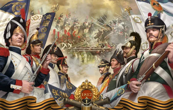 Картинка Война, 1812, Бородино