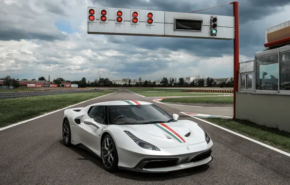 Картинка car, авто, трасса, wallpaper, Ferrari, феррари, 458, MM Speciale