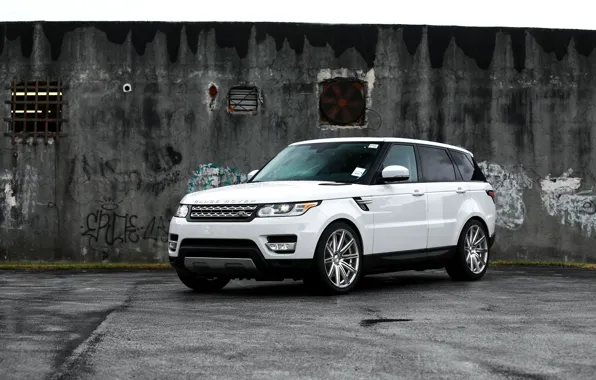 Картинка внедорожник, Range Rover, Range Rover Sport, White