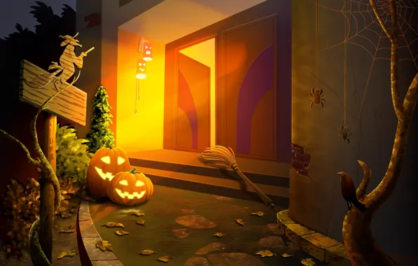 Картинка тыквы, хэллоуин, halloween, ужастик