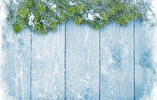 Картинка зима, снег, снежинки, елка, Новый Год, Рождество, Christmas, winter, snow, decoration, Merry