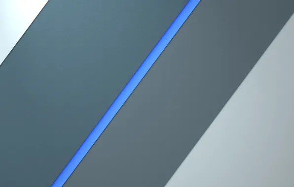 Картинка Android, Blue, Design, 5.0, Line, Silver, Lollipop, Abstraction, Material