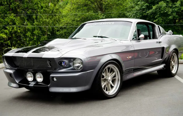 Картинка Mustang, Ford, Shelby, Форд, Мустанг, Eleanor, GT 500, Muscle car, '1967, Beautiful car, Gone in …