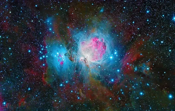 Картинка космос, звезды, красота, Туманность Ориона