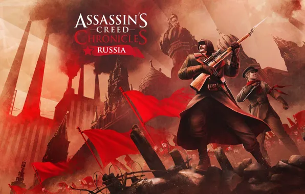 Картинка Россия, Арт, Russia, Асасин, Assassin's Creed: Chronicles, Николай Орлов