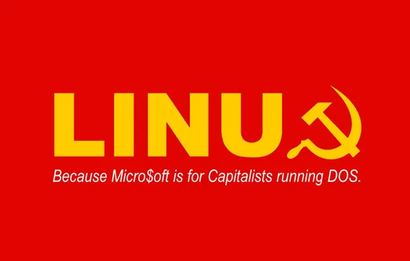 Картинка Communism, Linux, Red