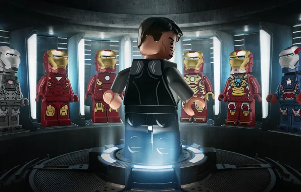 Картинка игрушки, Лего, герои, фигурки, Lego, Железный человек 3, Iron man 3, Marvel superheroes