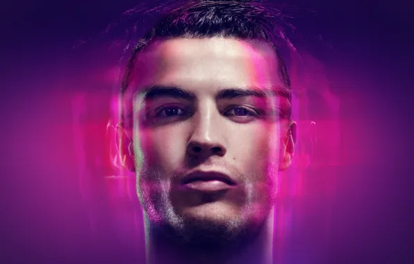 Картинка лицо, атака, звезда, Cristiano Ronaldo, реал мадрид, CR7, face, Real Madrid, Роналдо, CriRo