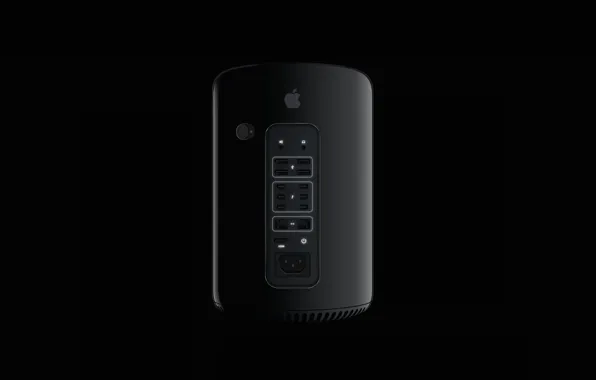 Картинка компьютер, белый, черный, темный, apple, яблоко, подсветка, dark, Мак, mac, white, black, computer, usb, Mac …