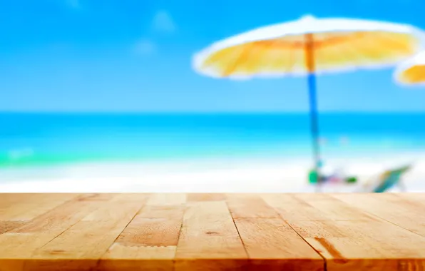 Картинка песок, море, пляж, лето, небо, солнце, макро, радость, настроение, океан, жара, фокус, отпуск, зонт, горизонт, …