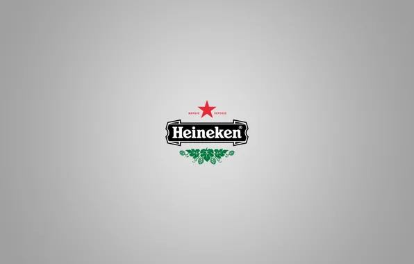 Картинка стиль, пиво, минимализм, лого, logo, heineken, minimalism, style, бренд, beer, brand, 2560x1600