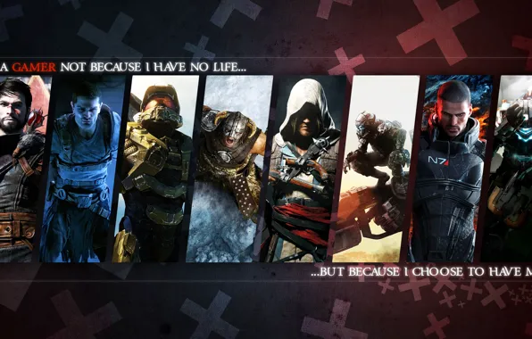 Картинка mass effect, games, assasin's creed, picture, etc