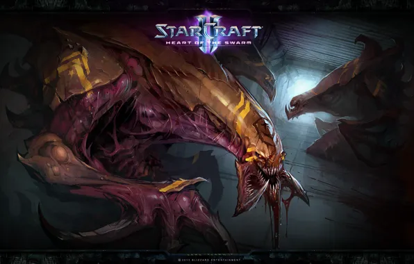 Картинка StarCraft 2, Зерги, Heart of the Swarm, Гидралиск