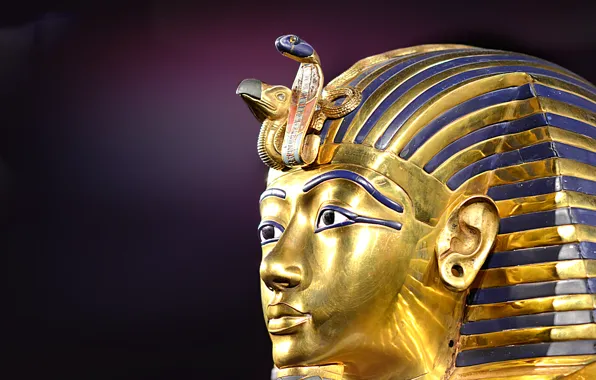 Картинка маска, фараон, Тутанхамон, Египта, Древнего, Tutankhamun