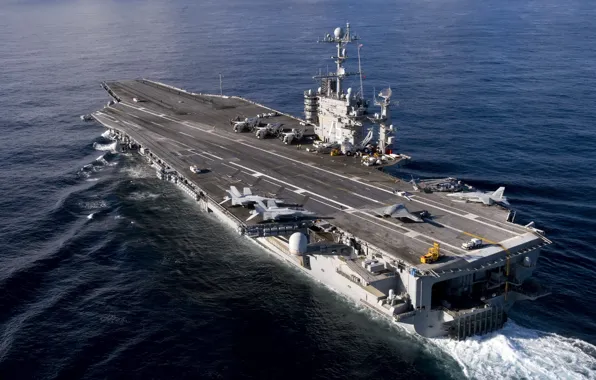 Картинка оружие, авианосец, USS Harry S. Truman