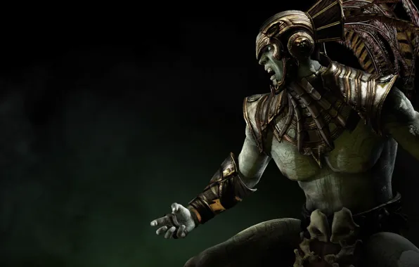 Картинка бог, персонаж, Mortal Kombat X, Kotal Kahn, Коталь Кан, Смертельная битва 10