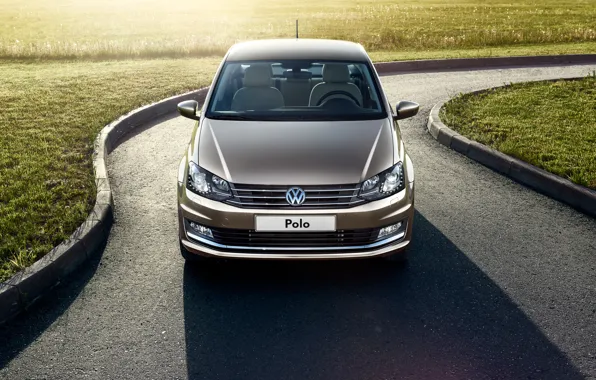 Картинка Volkswagen, седан, фольксваген, Sedan, Polo, поло, 2015, Typ 6R