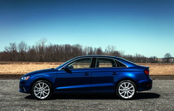 Картинка Audi, ауди, blue, 2015, 2.0T