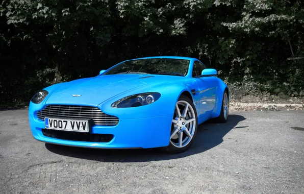 Картинка Aston Martin, Blue, Wrap, DB8