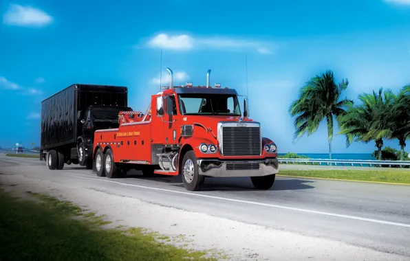Картинка Freightliner, tow_truck, coronado