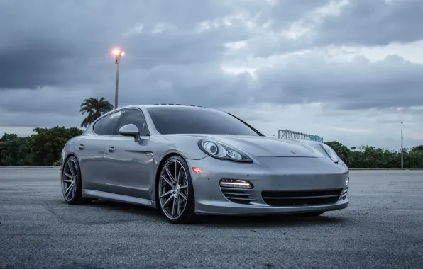 Картинка Porsche, Panamera, Grey, Matte, CW-S5