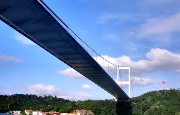 Картинка мост, city, город, bridge, Турция, Turkey