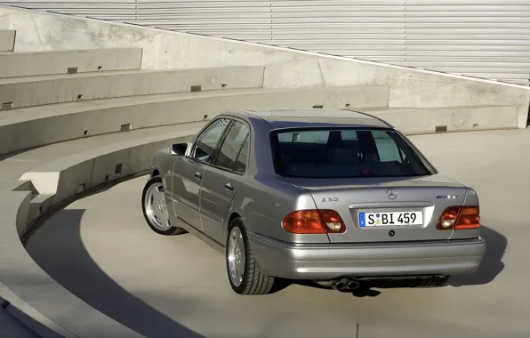 Картинка Mercedes-Benz, Mercedes, E-class, AMG, E-Klasse, 1996, E-класс, W210, Executivklasse, Лупатый, Глазастый, E50