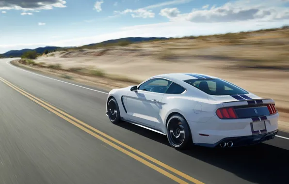 Картинка дорога, машина, авто, Mustang, Ford, Car, 2015