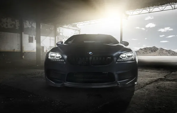 Картинка черный, тюнинг, бмв, BMW, перед, black, Coupe, tuning, F13