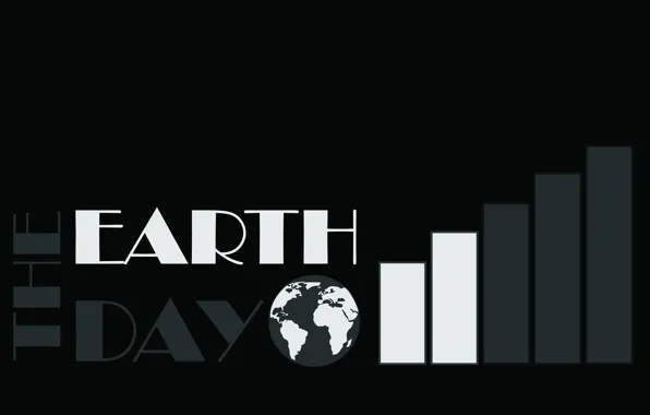 Картинка Earth, Day, Minimalism, Environment, The Earth Day