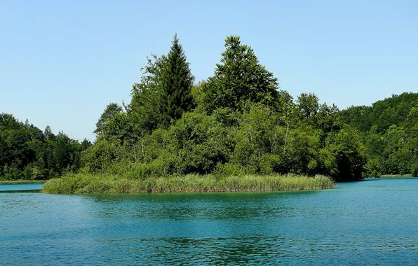 Картинка Хорватия, Croatia, Плитвицкие озёра, Plitvička jezera, Plitvice Lakes
