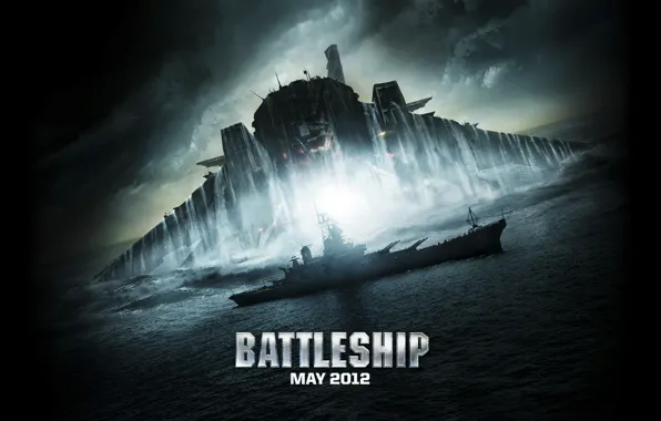 Картинка фильм, корабль, бой, пришельцы, премьера, морской, movie, battleship