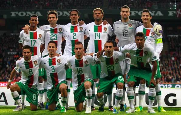 Картинка сборная, по футболу, Португалии