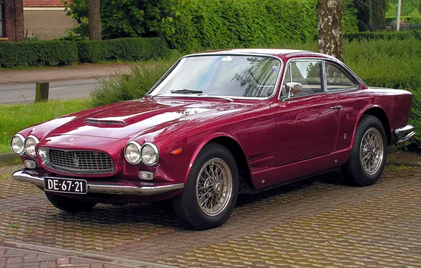 Картинка Maserati, vintage, 1965, retro, legend, retro car, old cars, vintage car, sebring