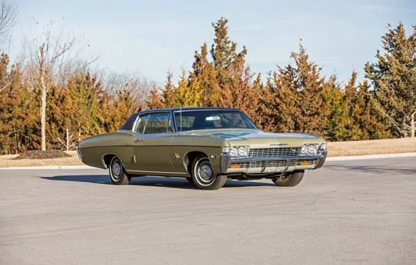 Картинка купе, Chevrolet, шевроле, Coupe, Impala SS, 1968, Custom, импала