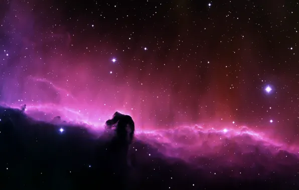 Картинка космос, Небо, фиолетовое, Созвездие