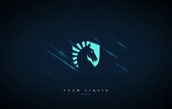 Картинка logo, blue background, csgo, dota 2, cs go, team liquid