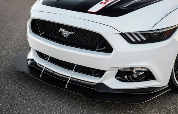 Картинка Mustang, Ford, Ford Mustang, White, Apollo, Tuning, Edition, 2015, White Mustang, 2015 Ford Mustang GT …