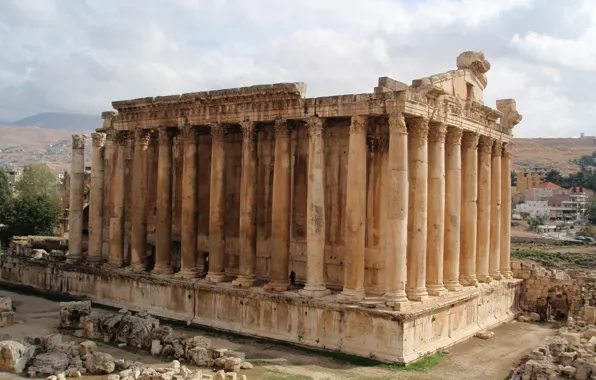 Картинка руины, древний город, мегалиты, Ливан, Баальбек