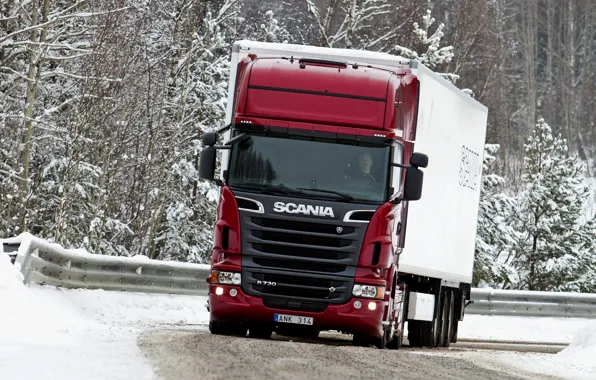 Картинка Truck, Scania, Тягач, Скания, R730, Р730, Topline
