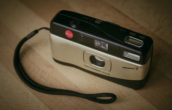 Картинка макро, фон, камера, Leica Mini 3